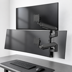 Dual monitor wall mount for 2 monitors 24-57" / 27kg per monitor, VESA 75/100/200