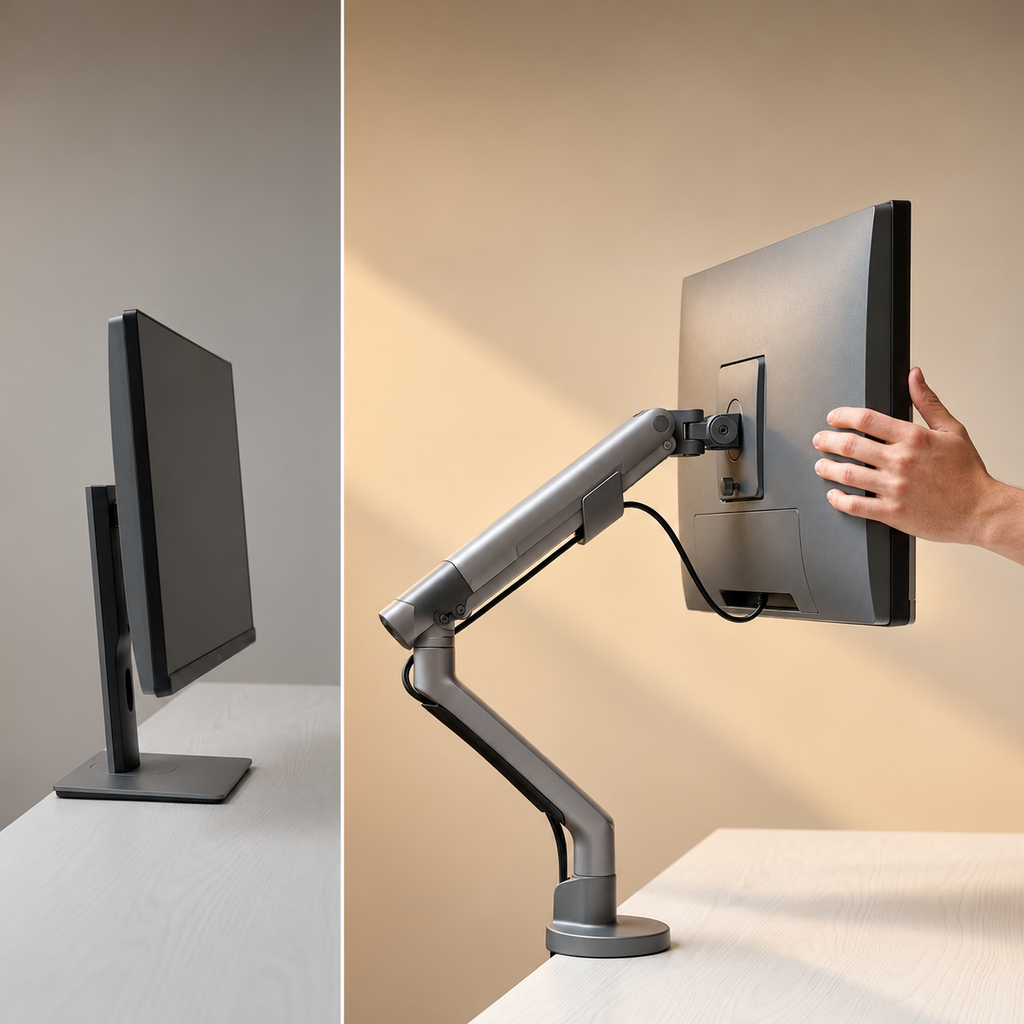 3IDEE® FlexiPro · Monitorhalterung für 1 Monitor