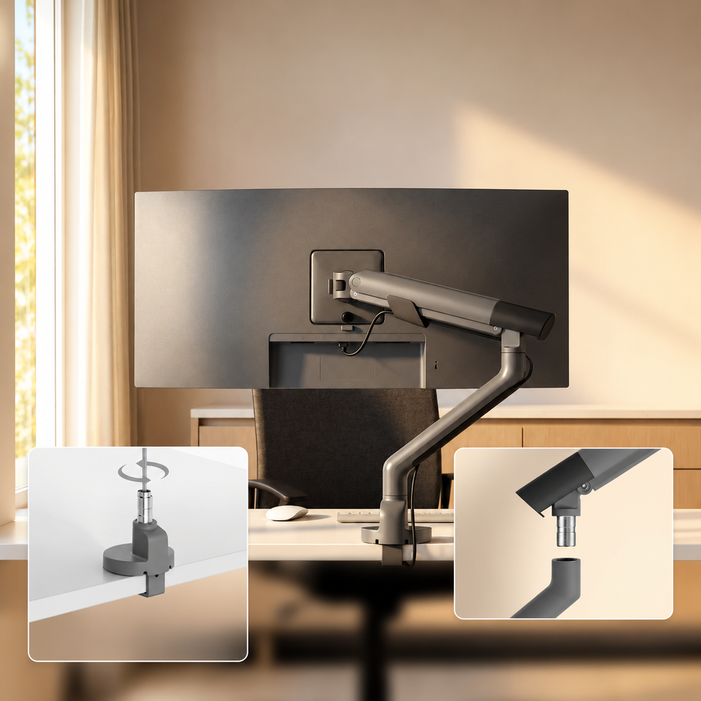 3IDEE® FlexiPro · Monitorhalterung für 1 Monitor