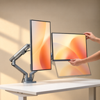 3IDEE® FlexiPro · Monitorhalterung für 2 Monitore