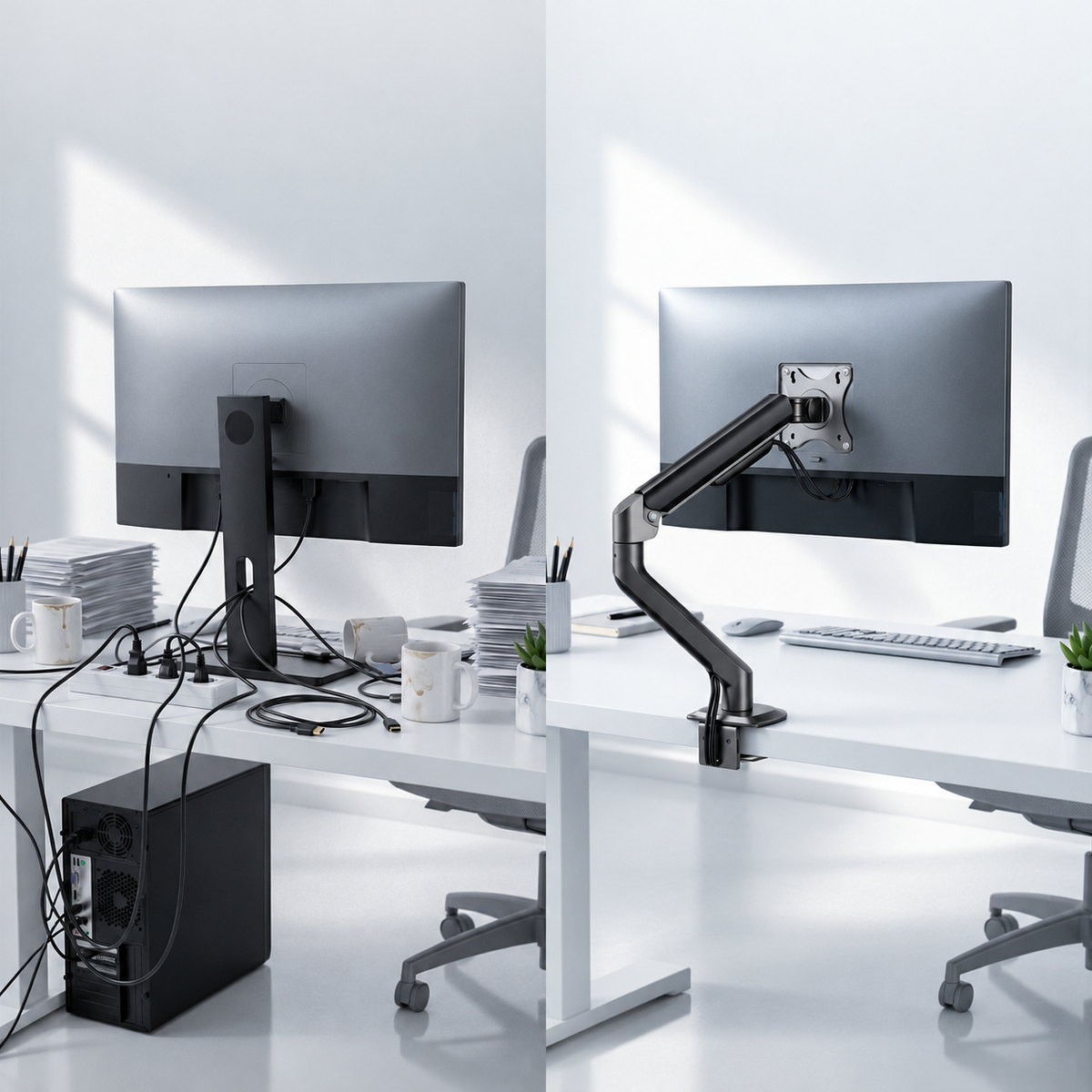 3IDEE® FlexiLite · Monitorhalterung für 1 Monitor