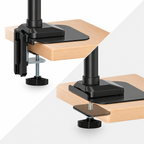 Reinforcement plate for monitor mount