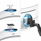 VESA Adapter für Samsung Odyssey G9, G8, Neo G9 & mehr