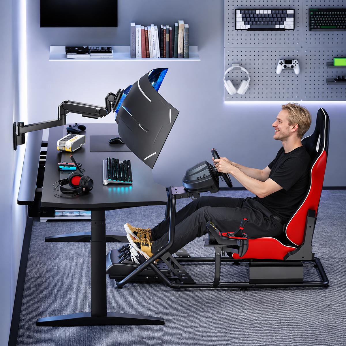 Monitor Wall Mount for 1 Monitor 24-57" / 27kg, VESA 75/100/200