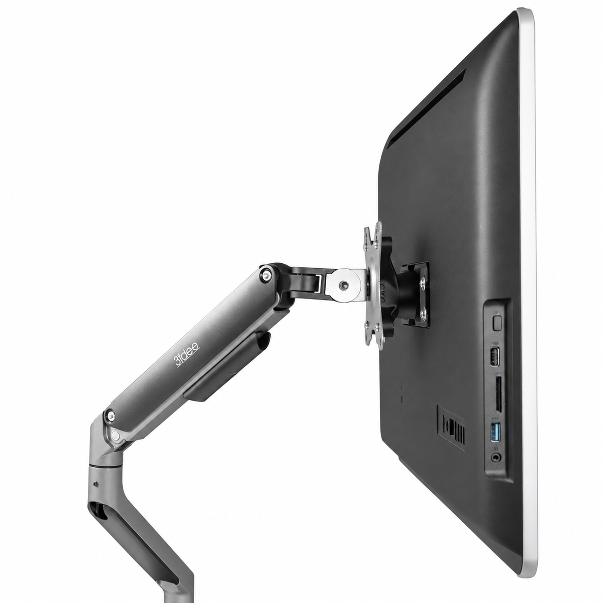 3IDEE VESA Adapter für Acer Aspire Monitor (Z3-710, Z3-715) - Monitor Halterung Adapter 75x75 mm - für Monitore ohne VESA Anschluss zur Montage an Einer Monitor- oder Wandhalterung