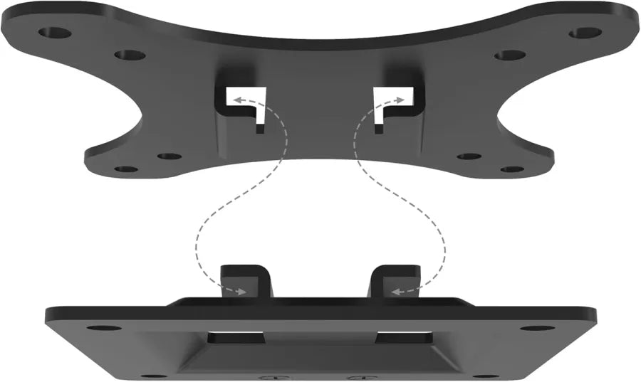 DIGITUS wall mount for monitors up to 32", up to 18kg, minimal wall distance
