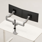 3IDEE® ONE Monitor Mount · 2 Monitors · Spring-Assisted · with Pole