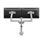 3IDEE® ONE Monitor Mount · 2 Monitors · spring-assisted, adjustable · with pole