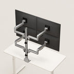 3IDEE® ONE Monitor Mount · 4 monitors · two over two · extended pole