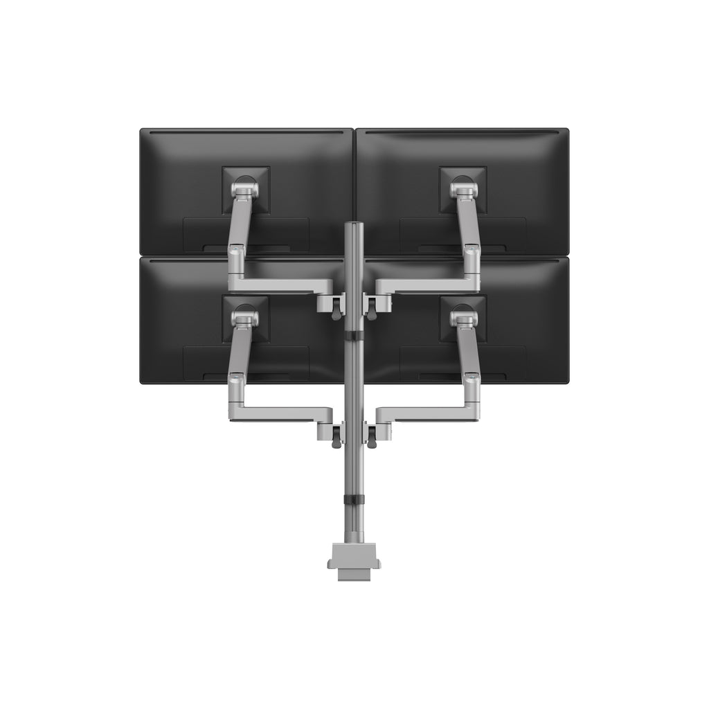 3IDEE® ONE Monitor Mount · 4 monitors · two over two · extended pole