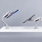 3IDEE® ONE Monitor Mount · 4 monitors · two over two, adjustable · extended pole
