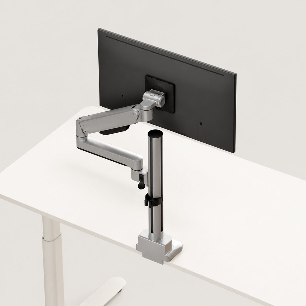3IDEE® ONE Monitor Mount · 1 Monitor · Spring-Assisted · with Pole