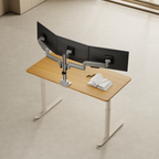3IDEE® ONE Monitor Mount · 3 Monitors · Spring-Assisted · with Pole