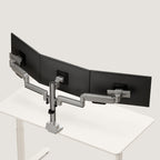 3IDEE® ONE Monitor Mount · 3 Monitors · Spring-Assisted, Sliding · with Pole