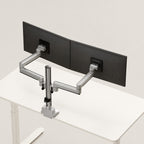 3IDEE® ONE Monitor Mount · 2 Monitors · Long Arm · with Pole