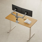 3IDEE® ONE Monitor Mount · 2 Monitors · Long Arm · with Pole