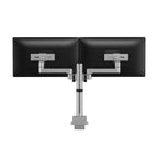 3IDEE® ONE Monitor Mount · 2 Monitors · long arm, sliding · with pole
