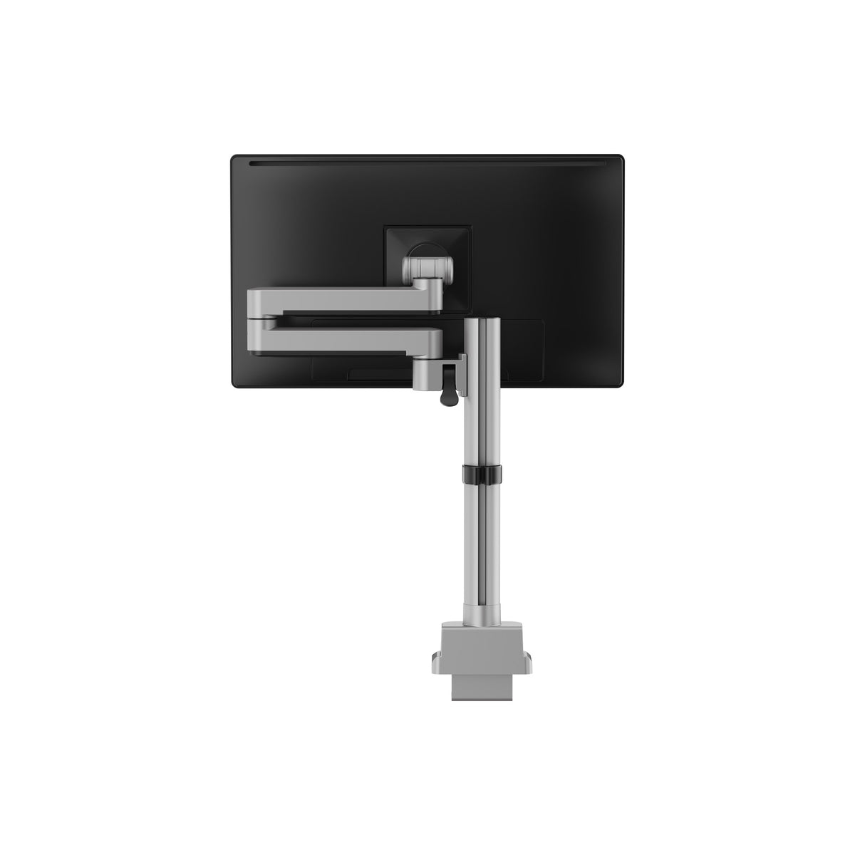 3IDEE® ONE Monitorhalterung · 1 Monitor · langer Arm · mit Stange