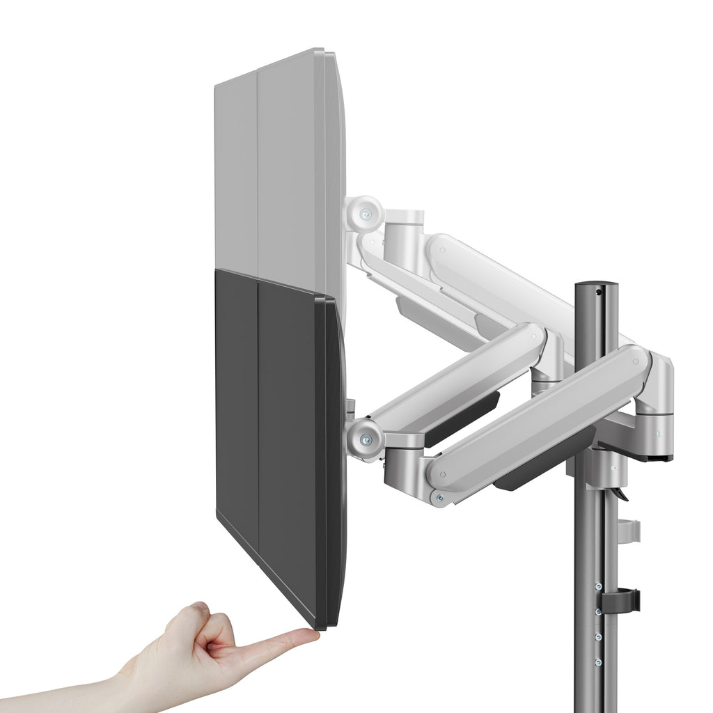 3IDEE® ONE Monitor Mount · 1 Monitor · Spring-Assisted · Desk Base