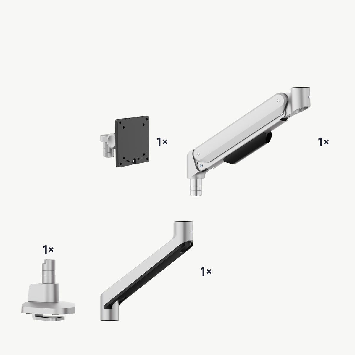 3IDEE® ONE Monitor Mount · 1 Monitor · Spring-Assisted · Desk Base