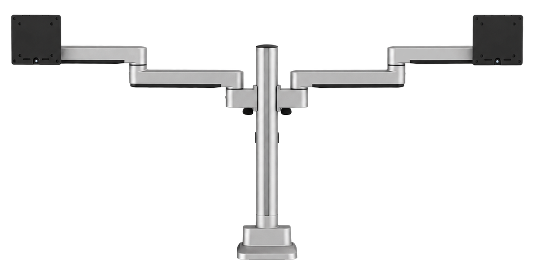 3IDEE® ONE FGA-D1 mit zwei Monitoren am Schreibtisch.